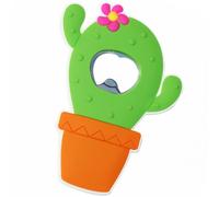TINEASUR Ouvre-bouteille Cactus Créatif Aimants pour Réfrigérateur, Décapsuleur Facile en Colle Souple, pour Bureau et Restaurant