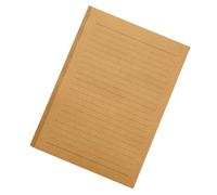 TINEASUR Papiers à Lettres Rétro Khaki 100 Feuilles en Papier Kraft Élégant et Classique, pour Écrire des Poèmes Paroles Fluidité