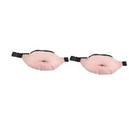 TINEASUR Paquet De 2 Pièces de Ventre de bière Pochette Ceinture Femme Sacoche Ceinture Femme Fanny Pack Taille drôle d'hommes de pour Hommes Banane pour téléphone PU