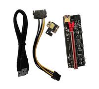 TINEASUR Pci-e Riser to Gpu Mining Adapter avec Connecteur Broches Câble Rallonge Pci Express Stable Et Facile à Installer pour Cartes Graphiques