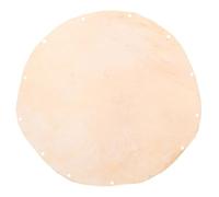 TINEASUR Peau de Tambour en Cuir de Chèvre Ronde pour Djembé et Doumbek, Légère et Élastique, Remplacement pour Tambour Africain Authentique