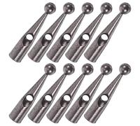TINEASUR Perles de Queue en Zinc-cuivre Accessoires Robustes et Économiques Lot de 10 pour Réparation et pour Parapluie Pliant