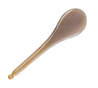 TINEASUR Planche de Massage Améliorant L'absorption D'huile Circulation Sanguine Gua Sha pour Visage en Corne de Yak Outil de Créatif pour Soins Familiaux
