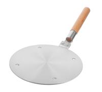 TINEASUR Plaque de Guidage Thermique et Prolonge la Durée de Vie des Ustensiles en Acier Inoxydable Poignée en Bois Améliore la Adaptateur pour Cuisinière à Gaz