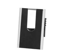 TINEASUR Porte-Cartes en Aluminium Boîte De Crédit avec Protection Contre La Fraude Portefeuille pour Homme Blocage des Cartes