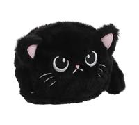 TINEASUR Portefeuille en Peluche Chat Mignon : Porte-Monnaie pour Filles, Trousse De Maquillage Adorable, Pochette De Rangement pour Câbles De Données, Porte-Cartes pour Écouteurs