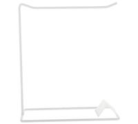 TINEASUR Présentoir Bijoux En Métal Minimaliste Organisateur Rotatif Support Boucles D’oreilles Et Colliers Petit Format Pour Exposition Bijoux Et Rangement Compact Blanc