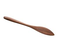 TINEASUR Racloir à Beurre Pratique en Bois Marron, Petit Grattoir Facile à Utiliser et Nettoyer Cuisine, pour Fromage et Miel, Ustensile Résistant à L'usure