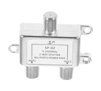 TINEASUR Répartiteur Voies MHz pour Antenne TV Satellite Compatible Câble Répartiteur Haute Vitesse pour Signal TV Numérique