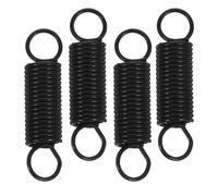 TINEASUR Ressort de Porte de Four à Micro-ondes Solution Complète Lot de 4 Pièces en Métal Noir pour Réparation Facile Cuisine