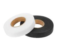 TINEASUR Ruban Adhésif Double Face pour Tissus Non Tissés, 2 Rouleaux Thermocollants sans Couture, pour Ourlets et Travaux de Couture sur Vêtements