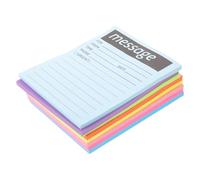 TINEASUR Self Stick Notepads for Work Call, Colorful Removable Memo Pads, 8pcs, Papier, Multifunctional Use, Strong Adhesive, Home Office Work Use, Telephone Message Pad