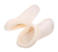 TINEASUR Semelles Intérieures en Fourrure Épaissie pour Chaussures Homme et Femme, Doublure Amovible en Peluche Douce, Taille 44-45, Protection Hiver Chaude et Confortable, Accessoires