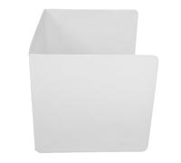 TINEASUR Séparateur de Table d'examen Blanc en Plastique, écran de confidentialité du Bureau, Installation Facile pour étudiants en Salle de Classe