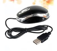 TINEASUR Souris Ergonomique Filaire USB en Abs Robuste, Souris Optique Clic Silencieux, Conçue pour Usage Quotidien Bureau la Maison
