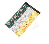 TINEASUR Stickers Décoratifs pour Stylet Pencil Lot de Autocollants Floral Embouts De Résistants Et Réutilisables pour Personnaliser Votre Stylet