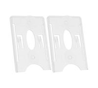 TINEASUR Support à Ventouse pour Pare-Brise 2pcs en Plastique Résistant pour Porte-Vignette de Stationnement et Permis de Conduire, Utilisation Polyvalente sur Autoroutes