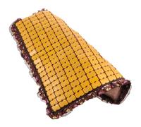 TINEASUR Tapis de Mahjong siège d'appoint camp Gel booster anti slip cushion tapis anti-dérapants coussin de siège pour voiture coussin de voiture pour les petits conducteurs bambou Golden