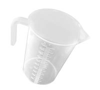 TINEASUR Tasse à Mesurer pour Aquarium Transparent Outil Pratique pour et Changer Eau des Poissons avec Graduation Précise et Bec Verseur