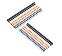 TINEASUR Tige Courbe en C Set de 2 Ensembles de 12 Bâtonnets en Aluminium pour Modelage D'ongles Robustes pour Fixer la Courbe C , pour Manucure French et Usage Féminin