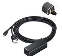 TINEASUR TV Connectée Adaptateur WiFi USB Adaptateur De Réseau Gigabits Routeur Moyeu Prise Wi-FI USB vers c Ethernet pour TV Ethernet Black