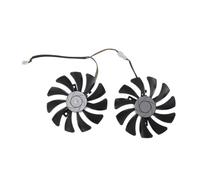 TINEASUR Ventilateur de Carte Vidéo Plastique Remplacement pour Refroidissement Graphique Léger et Portable pour PC
