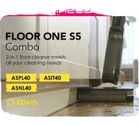 Tineco Floor One S5 Combo, Filtre HEPA, fonctionnement sans fil, Etage Un S5 Combi, EU