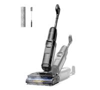 Tineco Floor One S7 Stretch Steam Nettoyeur Vapeur, Aspirateur Balai Vapeur sans Fil 2 en 1, 160℃ HyperSteam, 180° Pose à Plat, Auto-Nettoyage FlashDry, 80 Min d'autonomie, Anti-Tangle-Design