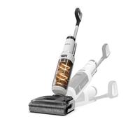 Tineco Floor One Stretch S6 Aspirateur Laveur, Aspirateur Sec et Humide Puissant Intelligent, portée à Plat 180°, Nettoyage Deux Bords, Auto-Nettoyage Flashdry à 70℃ en 5 Min, 40 Min d'autonomie