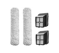 Tineco IFloor 3 /Floor One S3/ Floor One S3 Breeze Rouleau Brosse de Rechange et Ensemble HEPA pour Aspirateur Sec/Humide sans Fil (2*Rouleau de Brosse + 2*Ensemble HEPA)