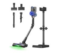 Tineco Pure One S70 Aspirateur Balai sans Fil, 200 AW d’Aspiration, 95 Min d'autonomie, Système de Nettoyage 3DSense Pro amélioré, Cellules de Poche améliorées, Lumière LED Verte à 150°, Gris
