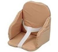Tinéo - Coussin de chaise bébé à sangles cassonade Cassonade G