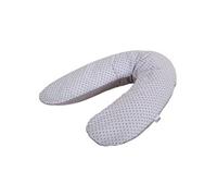 Tinéo - Coussin de maternité et d'allaitement éponge gris/étoiles