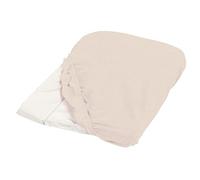 Tinéo Housse de matelas à langer Viscose de bambou, lavable en machine, coins élastiqués, 50x75 cm