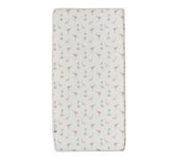 Tinéo Matelas CONFORT FUN 60 x 120 cm Ép. 8 cm Blanc / Éléphants