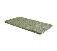 Tinéo - Matelas Bébé Nomade 60x120x4cm - Matelas Bébé Voyage - Déhoussable - Polyester - Moelleux - Fabriqué en France - Matelas Lit Parapluie - Inclus Le Sac De Transport (Safari)