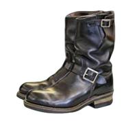 tinetill Bottes et Boots Homme Vintage Western Cowboy Bottes Décontracté Équitation Moto Bottes en Plein Air Mode sans Lacet Chaussures Équestres