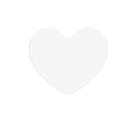 TINGB Miroir Coeur Amovible en Forme de Coeur Miroir Art DIY Décoratif 3D Miroir Stickers Muraux pour Décorations de Chambre