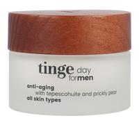 Tinge Crème De Jour Anti-Âge Pour Hommes Tous Les Types De Peaux Pot 50ml
