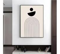 TINGGATG Peinture Murale Abstraite Bohème Affiche Toile Moderne Pour Maison Salon Chambre À Coucher Bar Décoration Esthétique Cadeau Décoration De Maison Et De Chambre 50X70Cm
