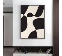 TINGGATG Peinture Murale Abstraite Bohème Affiche Toile Moderne Pour Maison Salon Chambre À Coucher Bar Décoration Esthétique Cadeau Décoration De Maison Et De Chambre 50X70Cm