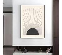 TINGGATG Peinture Murale Abstraite Bohème Affiche Toile Moderne Pour Maison Salon Chambre À Coucher Bar Décoration Esthétique Cadeau Décoration De Maison Et De Chambre 50X70Cm