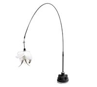 TingHaoO 1. Baguette interactive avec base rotative et sécurisée à ventouse pour chatons d'intérieur pour soulager le stress