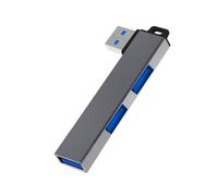 TingHaoO Adaptateur USB 3.0 léger pour ordinateurs portables PC avec 1 port USB3. et 2 ports USB2. Port compact et portable
