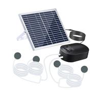 TingHaoO Aérateur solaire extérieur Pompes à air Équipement d'oxygénation écoénergétique pour piscines de jardin avec design facile à régler Kits d'aérateur d'étang à poissons d'extérieur