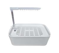 TingHaoO Baignoire USB pour oiseaux avec système d'entretien quotidien avec circulation automatique de l'eau et contrôle facile des flux d'eau