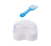 TingHaoO Baignoires de salle de bain pour petits animaux hamsters bac de bain de sable hamsters baignoires toilettes salle de bain