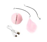 TingHaoO Balle électrique pour animaux de compagnie - Jouet à mâcher pour chats - Avec lumière LED - Auto-mobile - Pour chiots - Pour mâcheurs agressifs - Entraînement des petits chiens