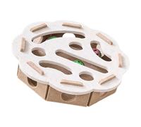 TingHaoO Boîte de puzzle enrichissante en feutre pour chats - Jouet pour jeux d'intérieur - Favorise et réduit l'ennui - Cadeau de divertissement - Jouet puzzle d'interaction