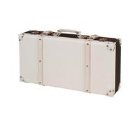 TingHaoO Boîte de rangement élégante vintage unique et rétro - Intérieur spacieux et portable pour les navetteurs et les voyageurs